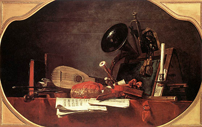 The Attributes of Music Jean-Baptiste-Simeon Chardin